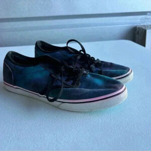 Vans Cosmic Galaxy Space Skate Canvas Sneakers Shoes Women's 7.5